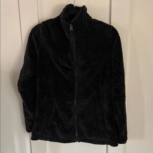 Cozy Black Fleece Jacket